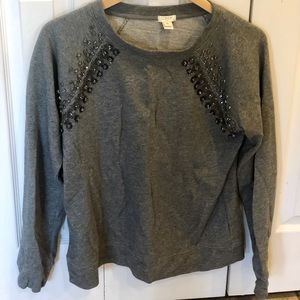 JCrew long sleeve grey shirt
